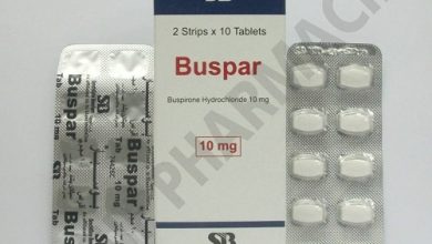 سعر دواء بوسبار في مصر BUSPAR 10MG 20 TAB
