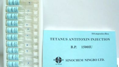 سعر حقنة التيتانوس TETANUS ANTITOXIN 1500 IUML 10 AMP