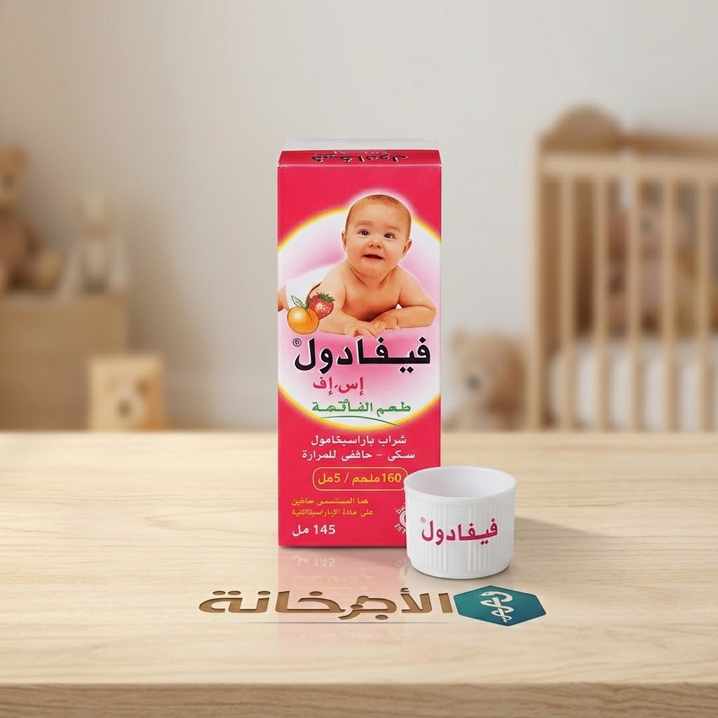 فيفادول شراب أطفال - Fevadol Syrup - السعر ودواعي الاستعمال