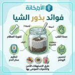 فوائد بذور الشيا