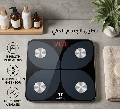 ميزان قياس الوزن وكتلة الجسم من هيلث كيب