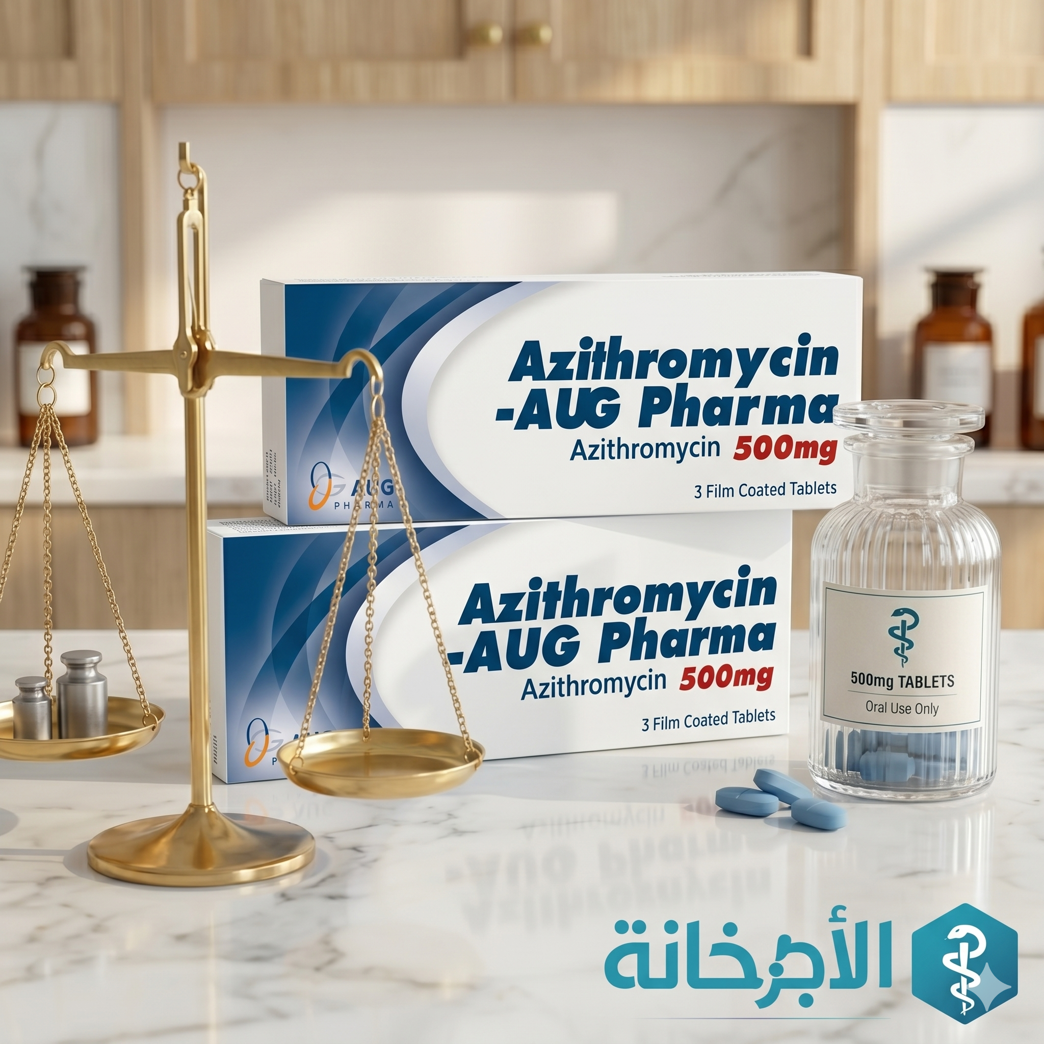 أزيثروميسين 500 - Azithromycin - السعر ودواعي الاستعمال