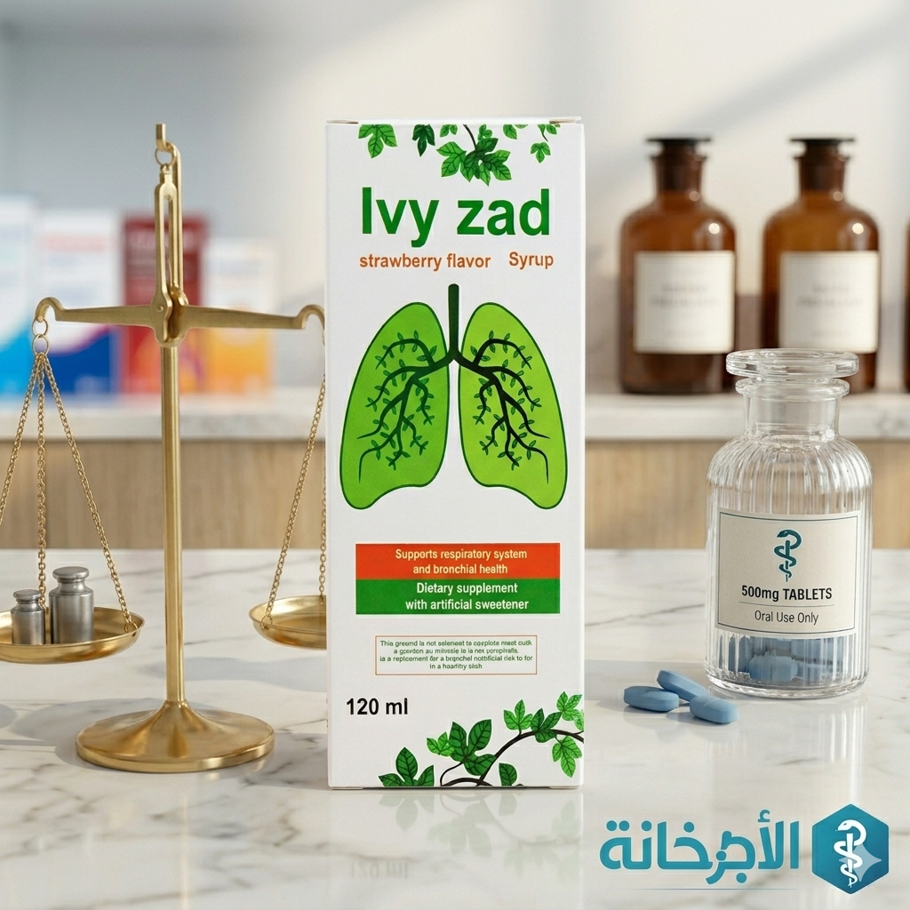 ايفى زاد شراب - Ivy Zad Syrup - السعر ودواعي الاستعمال